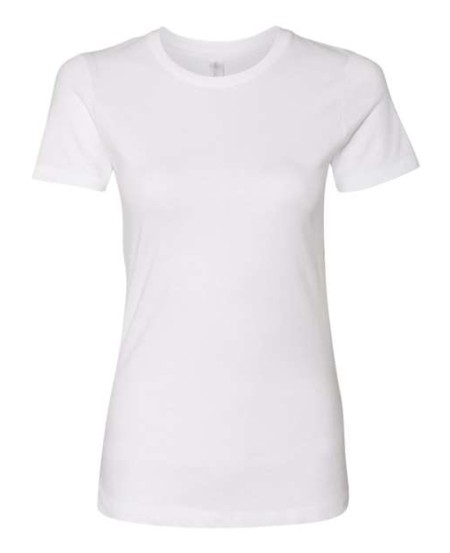 Next Level 3900 Women's Cotton T-Shirt – 4.3 oz. Combed Ring-Spun Cotton Women's Tee | XS–3XL