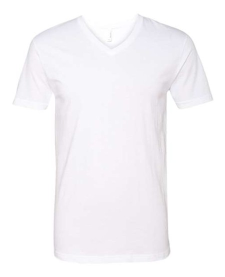 Next Level 6240 Men's CVC V-Neck T-Shirt – 4.3 oz. 60/40 Combed Cotton/Poly CVC V-Neck Tee | S–2XL