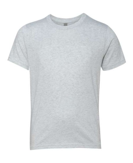 Next Level 6310 Youth Triblend T-Shirt – 4.3 oz. 50/25/25 Poly/Cotton/Rayon Youth Heather Tee | XS–XL