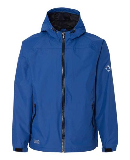 DRI DUCK 5335 Unisex Torrent Waterproof Hooded Jacket – 3.5 oz. 100% Nylon Shell | Seam-Sealed 10,000mm | Breathable 5,000gm | Waterproof Zippers