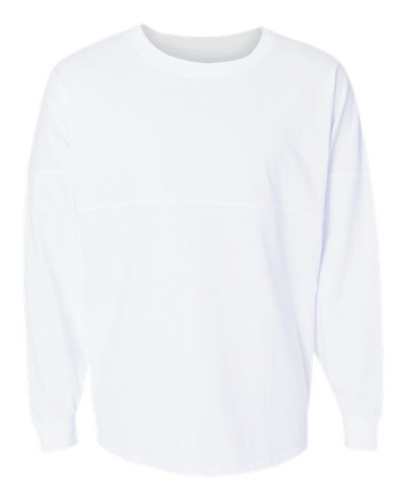 J. America 8229 Unisex Game Day Jersey Long Sleeve T-Shirt – 6.5 oz. Unisex Long-sleeve T-shirt | XS–2XL