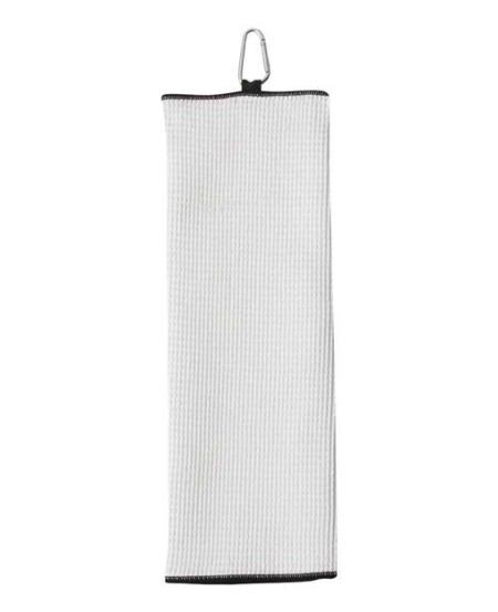 Carmel Towel Company C1717MTC Fairway Golf Towel – 270 gsm 85/15 Polyester/Polyamide Microfiber Trifold Golf Towel | 17” x 17”