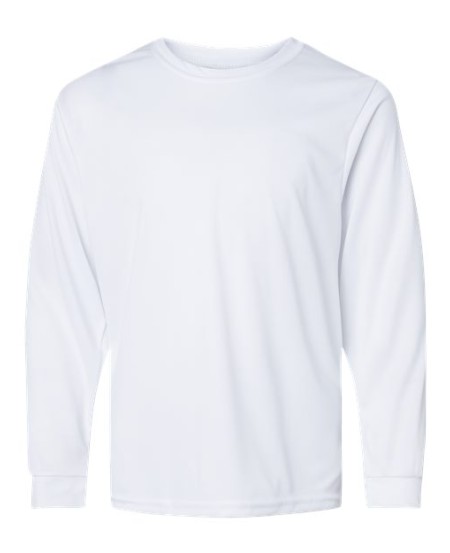 C2 Sport 5204 Youth Performance Long Sleeve T-Shirt – 3.5 oz. 100% Polyester Moisture-Management/Antimicrobial | Youth XS–XL