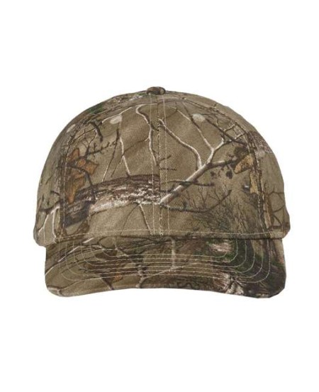 Kati LC15V Licensed Camo Hook-and-Loop Cap – Unisex cap (6-panel structured) | One Size Fits Most