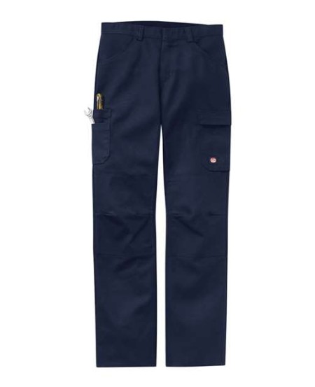 Red Kap PT2A Men's Shop Pants – 8 oz. 54/42/4 Poly/Cotton/Spandex Canvas, ZeroSkratch, Gusset, 6 Pockets