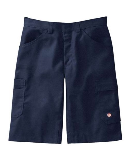 Red Kap PT4A Men's Shop Shorts – 8 oz. 54/42/4 Poly/Cotton/Spandex Canvas, ZeroSkratch, 13