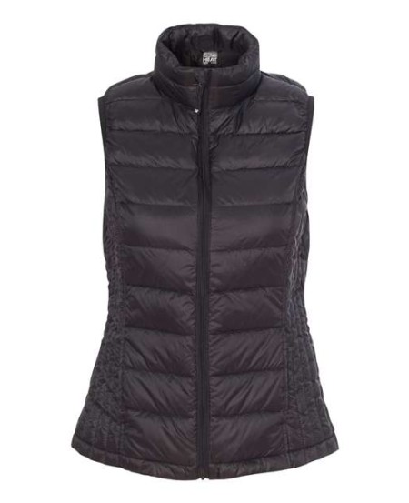 Weatherproof 16700W Women's 32 Degrees Packable Down Vest – Women's 380T Nylon 90/10 Duck Down/Feather Packable Vest | S–3XL
