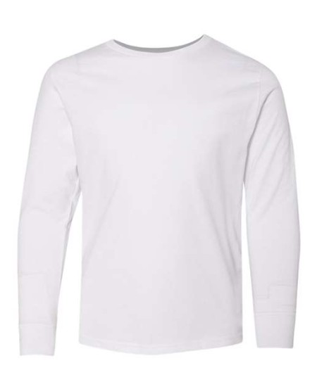 LAT 6201 Youth Fine Jersey Long Sleeve Tee – Youth 4.5 oz./yd² Long-Sleeve T-Shirt | XS–XL (Youth)