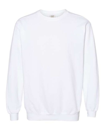 Comfort Colors 1566 Garment-Dyed Crewneck Sweatshirt – Unisex 9.5 oz. Cotton-Rich Fleece | S–3XL