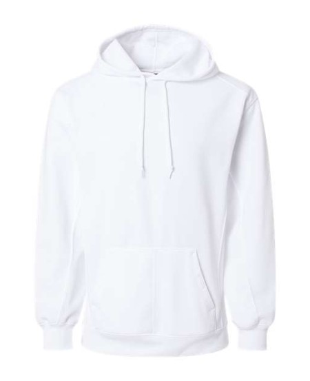 Badger 1454 Men's Performance Fleece Hooded Sweatshirt – 7 oz. 100% Polyester Moisture-Management Pullover Hoodie | XS–4XL