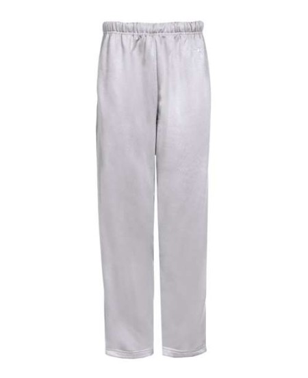 Badger 1478 Unisex Performance Fleece Open-Bottom Sweatpants – 7 oz. 100% Polyester Moisture-Management Athletic Pants | XS–4XL