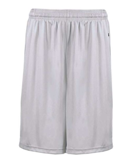Badger 2119 Youth B-Core Pocketed Shorts – 3.5 oz. 100% Polyester Moisture-Management Youth Athletic Shorts with Side Pockets | XS–XL