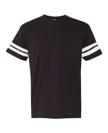 LAT 6937 Men's Football Fine Jersey Tee – Men's 4.5 oz./yd² Short-Sleeve Football T-Shirt | S–3XL