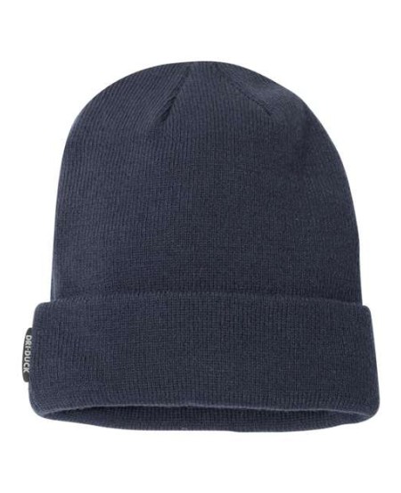 DRI DUCK 3562 Basecamp Performance Cuffed Beanie – 100% Acrylic Yarn | Tricot-Lined | 10” Ribbed-Knit | 2.5” Cuff | Moisture-Management