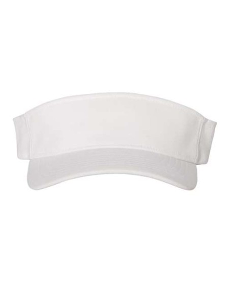 Flexfit 8110 110® Visor Hat – 97/3 Polyester/PU Spandex Mini-Piqué | Moisture-Management | Permacurv® Visor | Cool & Dry Technology | Flexfit® Tech + D-Ring Hook-and-Loop Closure