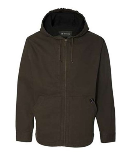 DRI DUCK 5090T Men’s Tall Laredo Boulder Cloth™ Canvas Jacket – 12 oz. Quarry-Washed Canvas | Thermal Lining | Three-Piece Hood | Tall