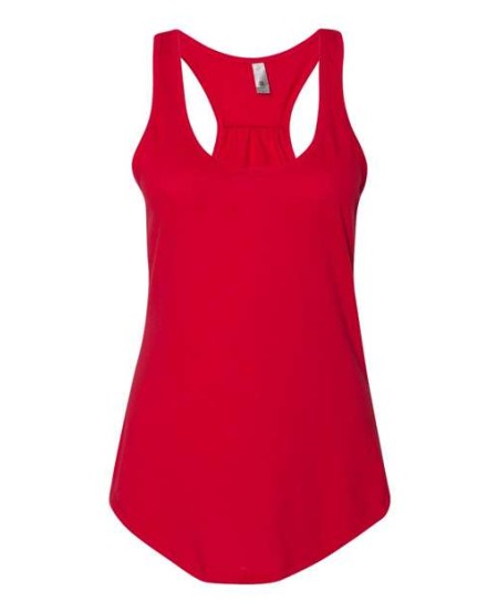 Next Level 6338 Women's Gathered Racerback Tank – 4 oz. 60/40 Combed Cotton/Poly Women's Racerback Tank | XS–2XL