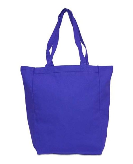 Liberty Bags 9861 Allison Cotton Canvas Tote – 10 oz., 100% recycled cotton canvas | 10.5