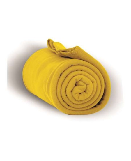 Alpine Fleece 8700 Fleece Throw Blanket – 7.7 oz. 100% Polyester Anti-Pill Fleece with Whipstitched Trim