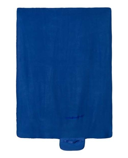 Alpine Fleece 8718 Roll Up Picnic Blanket – 5.3 oz. 100% Polyester Anti-Pill Fleece with Built-In Carry Handle | 47
