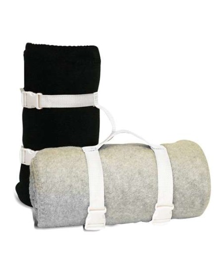 Alpine Fleece 8820 Blanket Strap – Adjustable Nylon Web Carrier with Double Buckle and Side Release