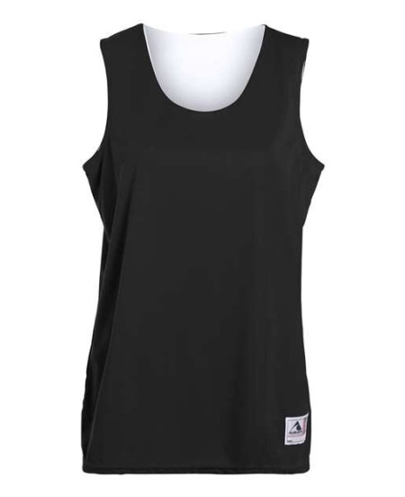 Augusta Sportswear 147 Women's Reversible Wicking Tank Top – Two-Layer 100% Polyester Wicking Knit | XS–2XL