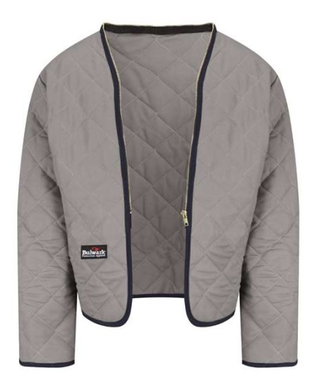 Bulwark LML2 Men's FR Zip-In/Zip-Out Modaquilt® Jacket Liner – 15.5 oz. Quilted Modacrylic Fiberfill | Insulated FR Liner
