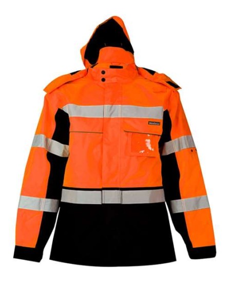 Kishigo JS140-141 Unisex Premium Black Series Parka Jacket – Unisex Parka | M–5XL | ANSI/ISEA 107 Class 3