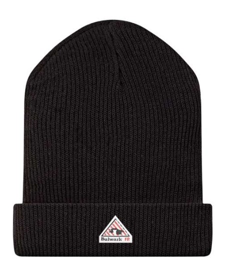 Bulwark HMC2 Knit Beanie – Flame-Resistant 10.9 oz. 100% Modacrylic Double-Layer FR Headwear | CAT 3