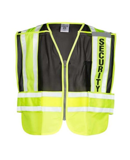 Kishigo 8055BZ Unisex Security Vest – Unisex Public Safety Vest (Security) | M/XL–2XL/4XL (dual sizes) | ANSI 107 Type P | Class 2 (200 PSV — security)