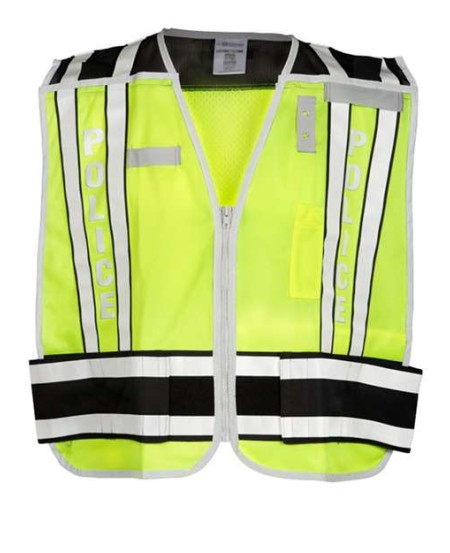 Kishigo 4001BZ Unisex Police Vest – Unisex Public Safety Vest (Police) | M/XL–2XL/4XL (dual sizes) | ANSI 107 Type P | Class 2 (400 PSV Pro Series — law enforcement)
