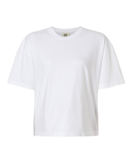 Comfort Colors 3023CL Garment-Dyed Women's Heavyweight Boxy T-Shirt – 6.1 oz. Ring-Spun Cotton | S–2XL