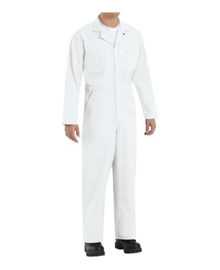 Red Kap CT10T Men's Tall Twill Action Back Coverall – 7.5 oz. 65/35 Poly/Cotton Twill | Tall 38–56