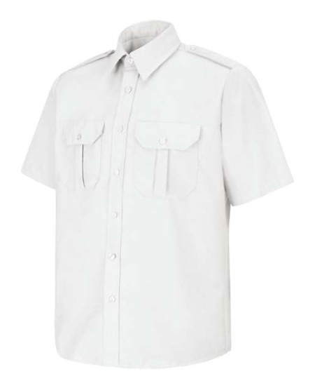 Red Kap SP66T Men's Tall Short Sleeve Security Shirt – 4.3 oz. 65/35 Poplin, Sentinel® Basic | Tall Sizes