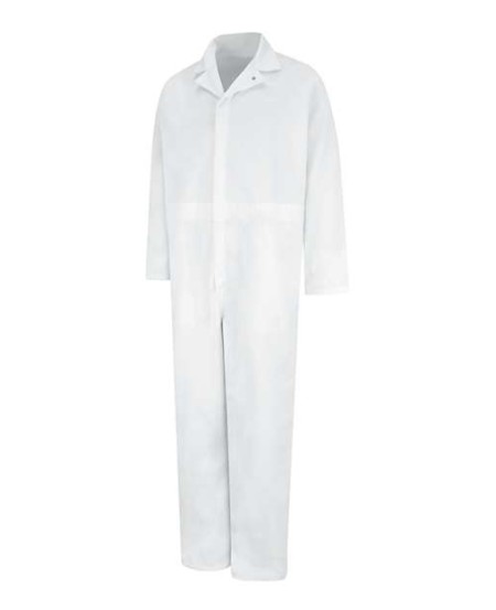 Red Kap CT16 Men's Twill Action Back Coverall – 7.25 oz. Twill, No Breast Pockets, Food Processing | S–3XL