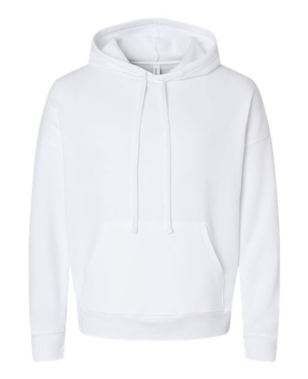 BELLA + CANVAS 3729 Unisex Sponge Fleece Drop Shoulder Hoodie Sweatshirt – 8 oz. 52/48 Airlume Cotton/Poly Sponge Fleece Pullover Hoodie | XS–2XL