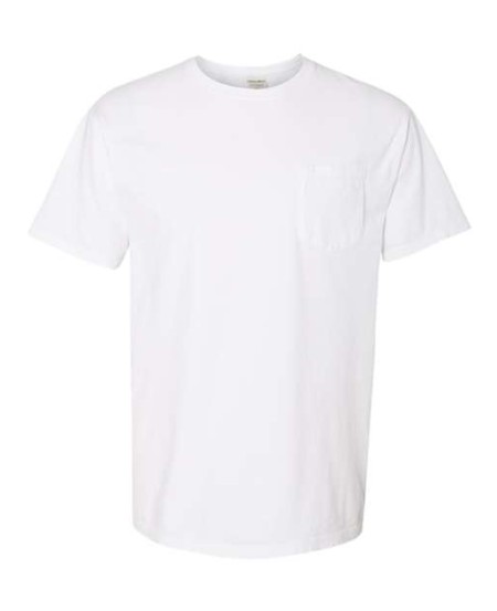 ComfortWash by Hanes GDH150 Garment-Dyed Pocket T-Shirt – Unisex 5.5 oz. Ring-Spun Cotton | S–3XL