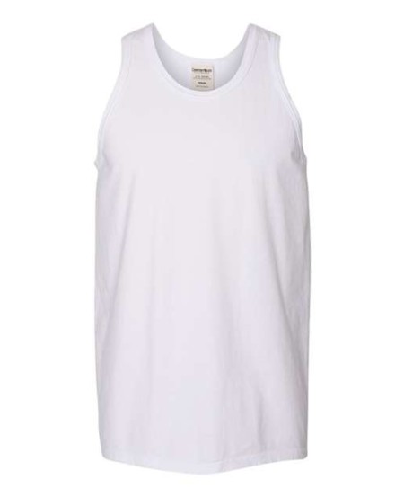 ComfortWash by Hanes GDH300 Garment-Dyed Tank Top – Unisex Ring-Spun Cotton Sleeveless Tee | S–3XL