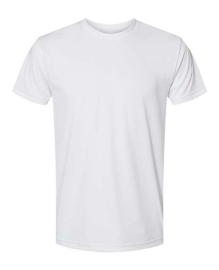 Bayside 5300 Unisex USA-Made Performance T-Shirt – 4.5 oz. 100% Polyester Moisture-Wicking Tee | S–6XL