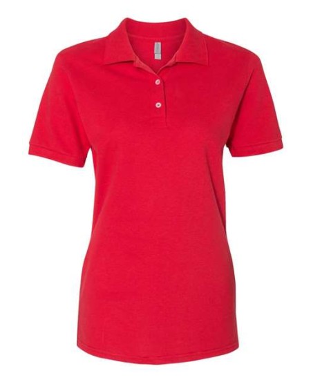 JERZEES 443W Women's 100% Ring-Spun Cotton Piqué Polo – 6.5 oz. Women's polo shirt | S–2XL
