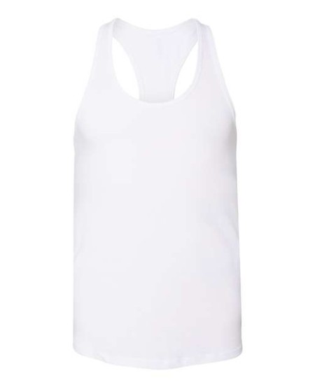 BELLA CANVAS 6008 Women's Jersey Racerback Tank – 4.2 oz. 100% Airlume Cotton Women's Racerback Tank Top | Multiple Colorways