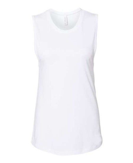 BELLA CANVAS 6003 Women's Jersey Muscle Tank – 4.2 oz. 100% Airlume Cotton Relaxed-Fit Women's Muscle Tank | Multiple Colorways