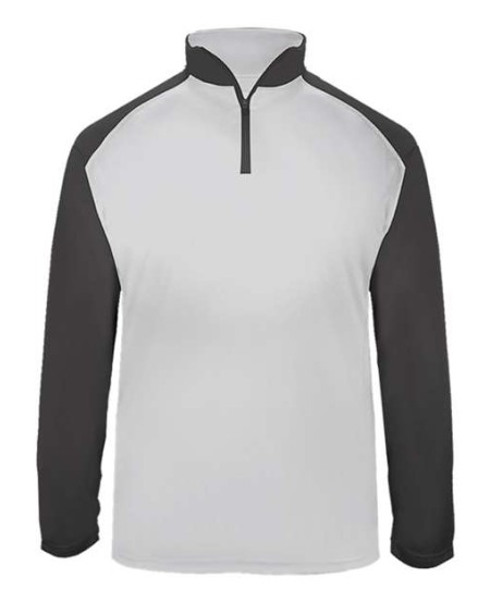 Badger 4006 Men's Ultimate SoftLock Sport Quarter-Zip Pullover – 4.13 oz. 100% Polyester UPF 50+ | XS–4XL