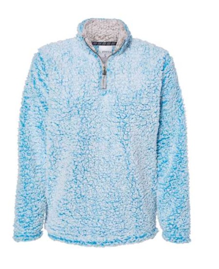 J. America 8451 Women’s Epic Sherpa Quarter-Zip Pullover – 9.5 oz. Women’s Quarter-zip pullover | S–2XL