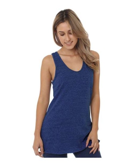 Bayside 5820 Women's USA-Made Triblend Tank Top – 4.2 oz. 50/38/12 Poly/Cotton/Rayon Triblend Tank | S–2XL