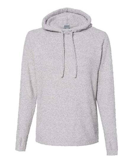 J. America 8680 Women's Teddy Fleece Hooded Sweatshirt – 9 oz. Women's Pullover hoodie | S–2XL
