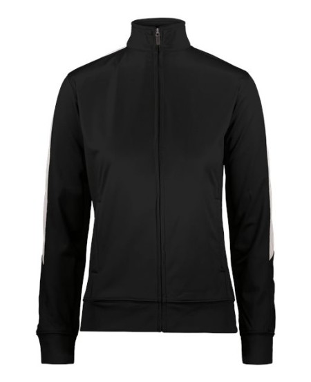 Augusta Sportswear 4397 Women's Medalist 2.0 Athletic Jacket – Heavyweight Poly Tricot, Ladies Fit | XS–2XL