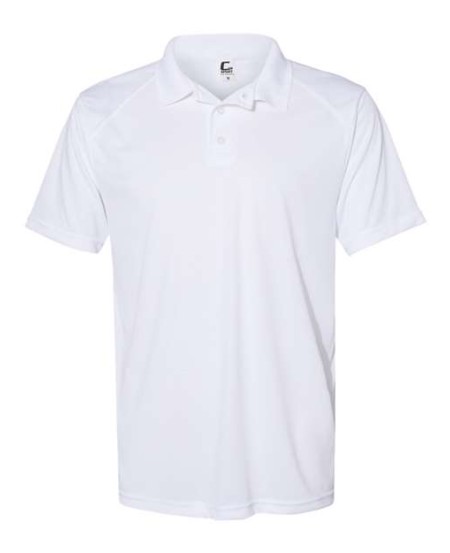 C2 Sport 5900 Men's Utility Polo – 3.8 oz. 100% Polyester Moisture-Management/Antimicrobial | Sport Shoulder | XS–4XL