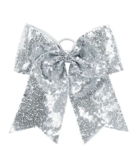 Augusta Sportswear 6702 Sequin Cheer Hair Bow – Sequin Glitter Spirit Bow with Twill Backing | OS