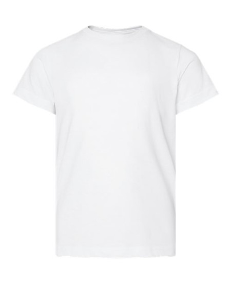 LAT 6101 Youth Fine Jersey Tee – Youth 4.5 oz./yd² Short-Sleeve T-Shirt | XS–XL (Youth)